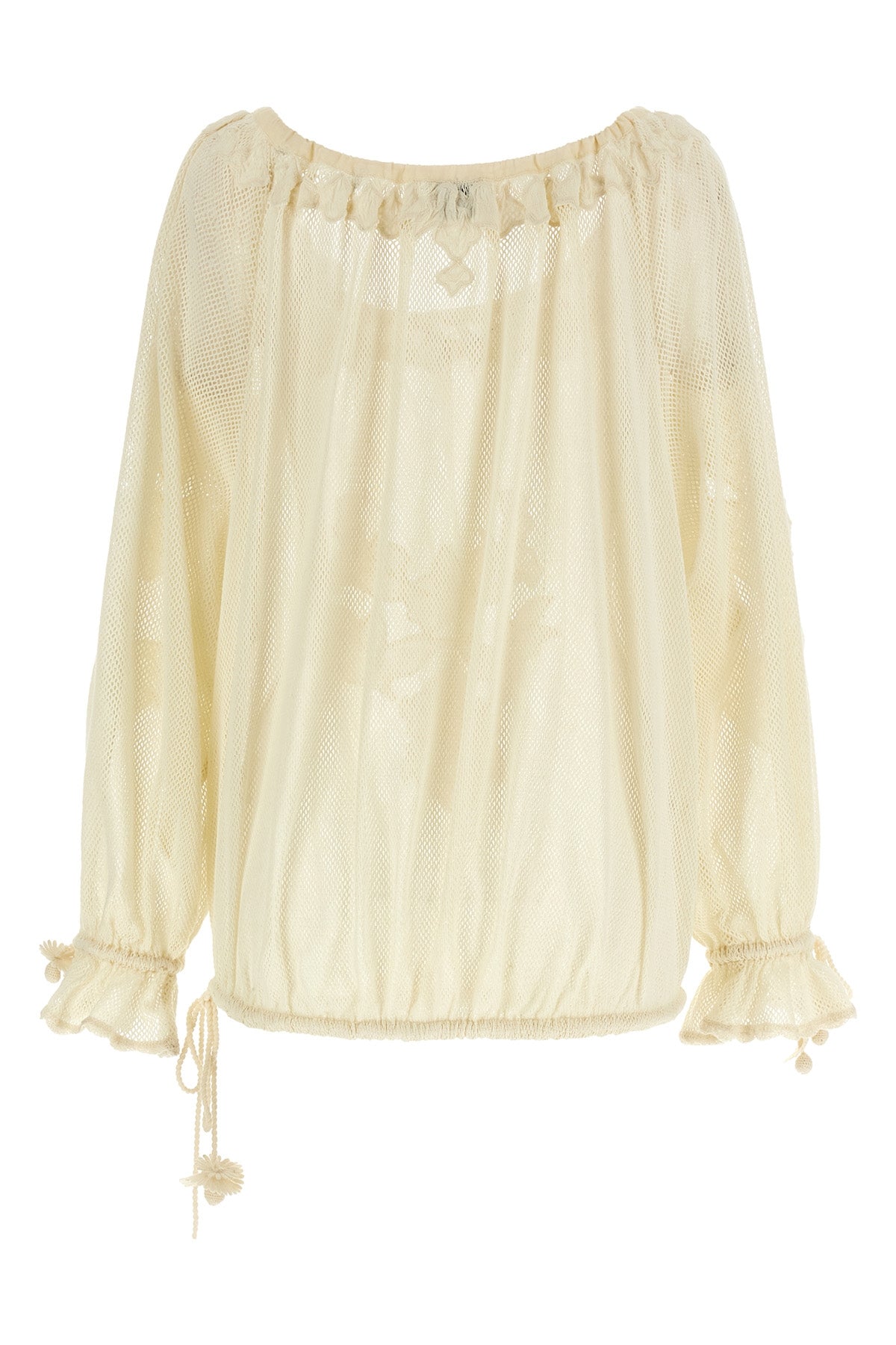 ISABEL MARANT 36 dalyna cotton mesh blouse