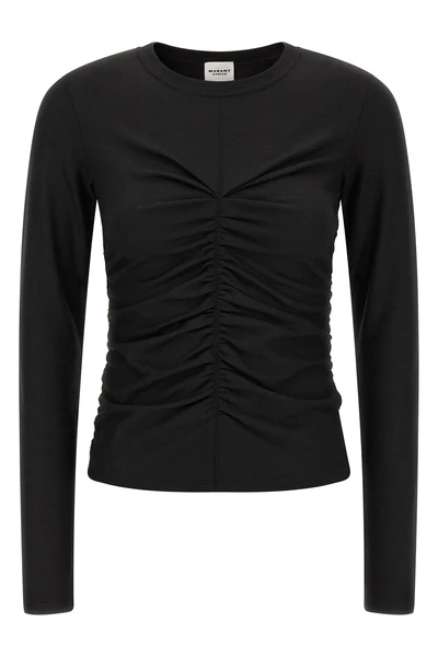the marant etoile delesa top redefines everyday elegance through a tight and s