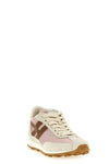hogan athletic sneakers in suede and technical fabric