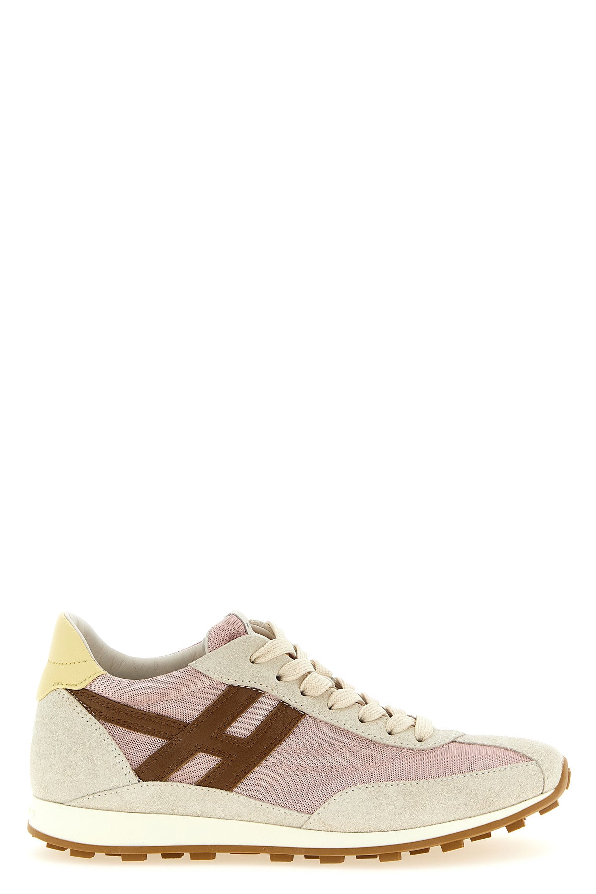 HOGAN 39 hogan athletic sneakers in suede and technical fabric
