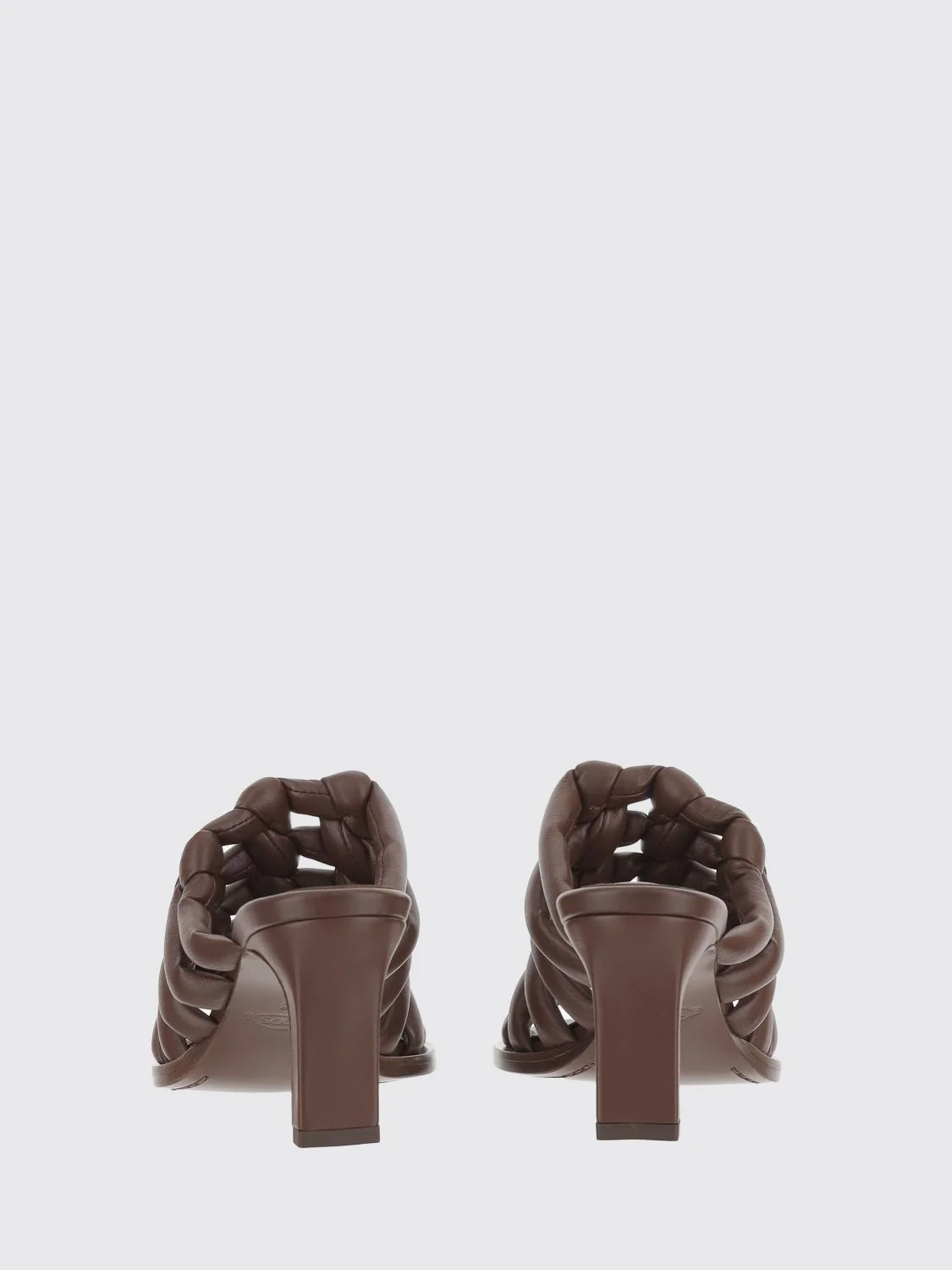 woven nappa mules