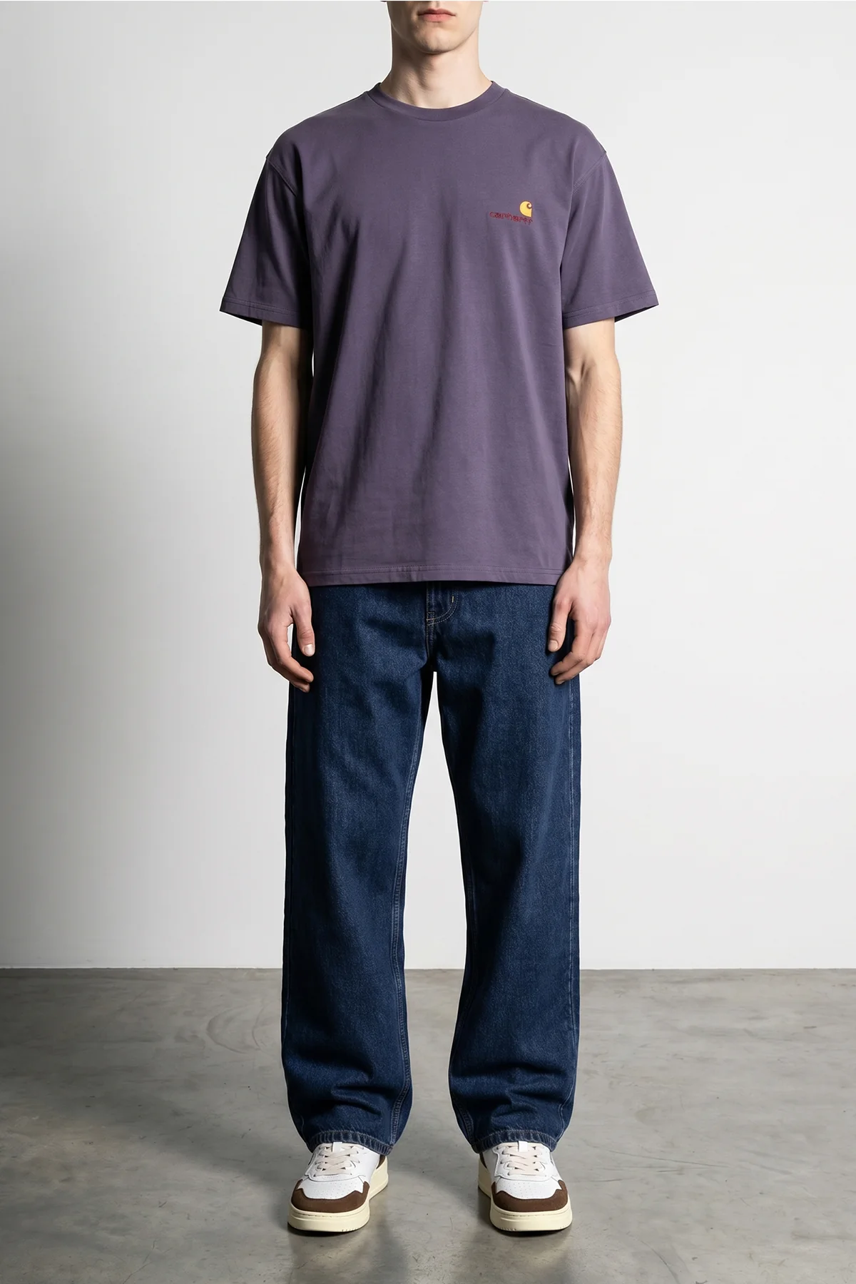 CARHARTT WIP XL american script organic cotton jersey t-shirt