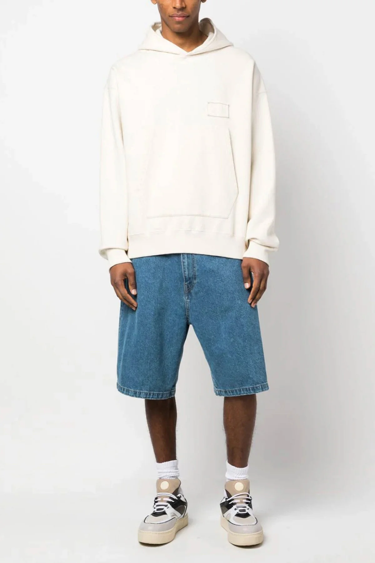 CARHARTT WIP 29 landon cotton denim bermuda shorts