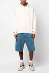 landon cotton denim bermuda shorts