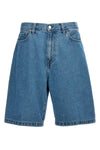 landon cotton denim bermuda shorts