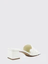 parco woven leather mules