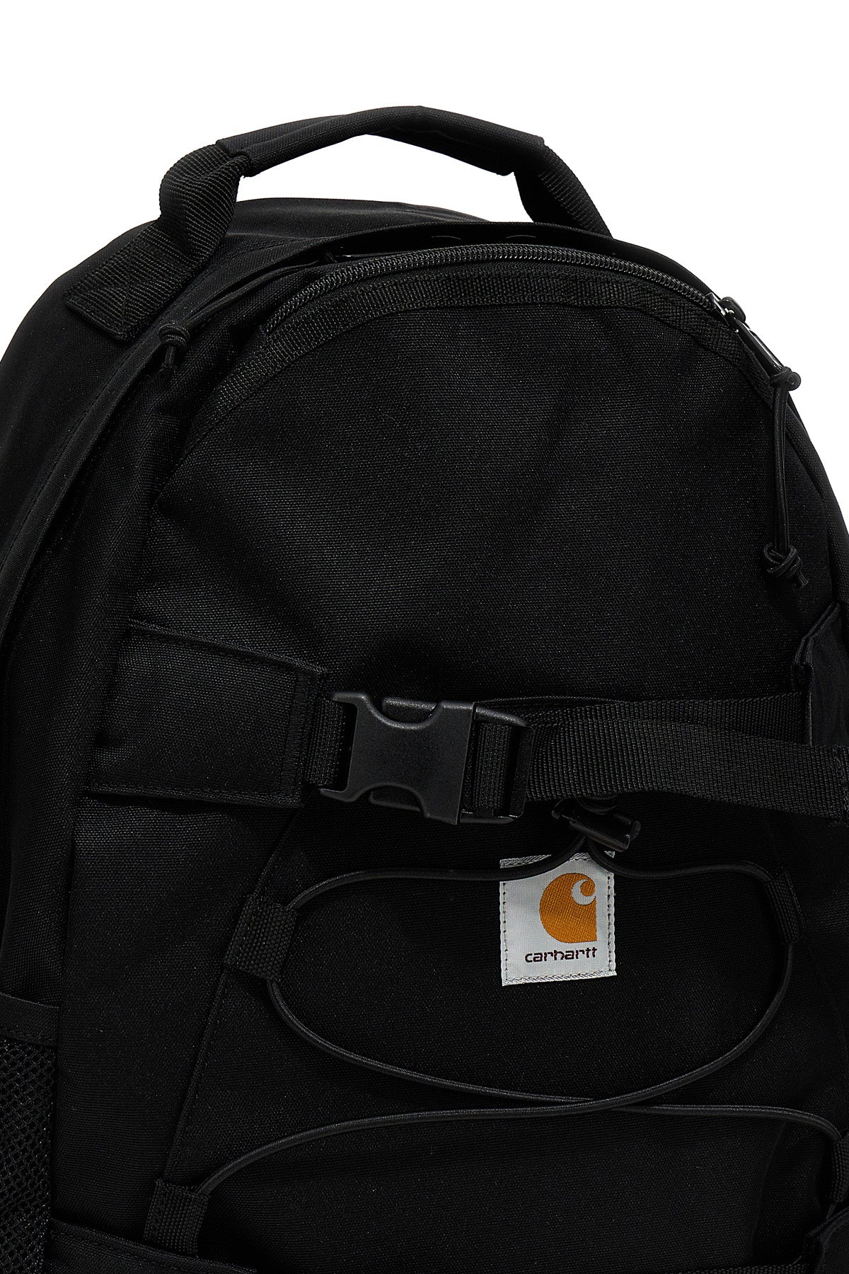 unlined waterproof polyester blend canvas kickflip backpack