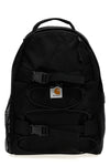 unlined waterproof polyester blend canvas kickflip backpack