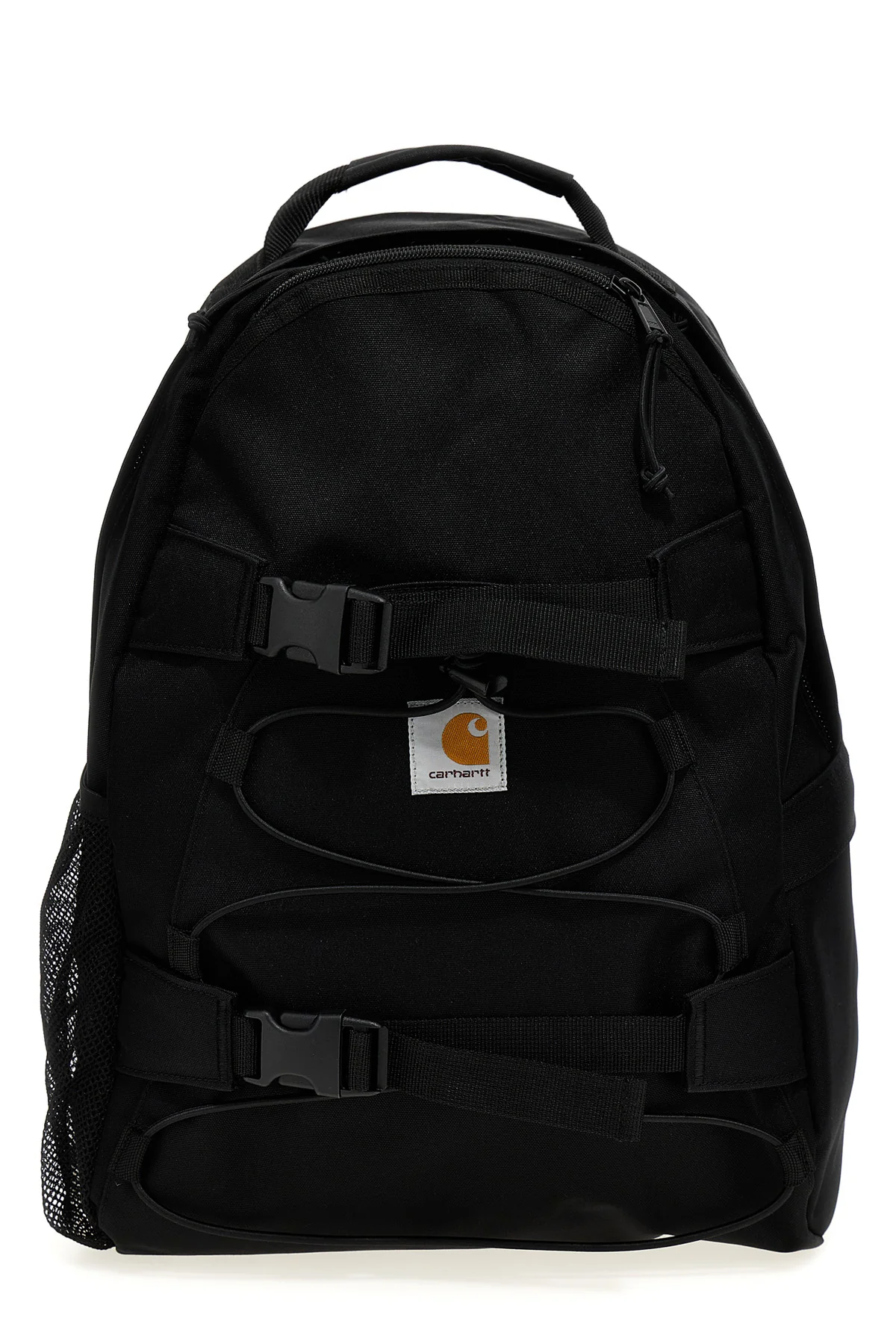 unlined waterproof polyester blend canvas kickflip backpack
