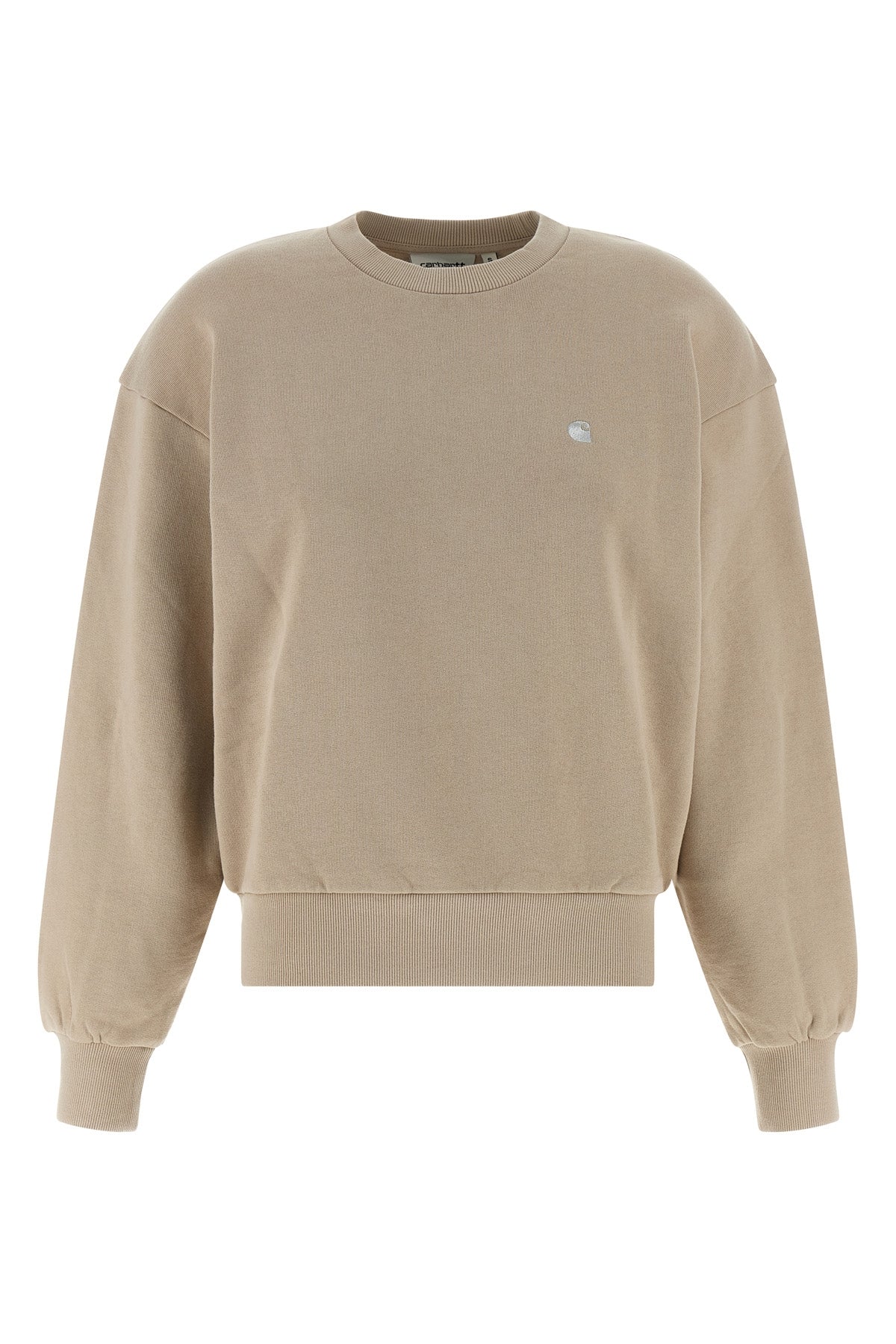 CARHARTT WIP L casey sweatshirt in heavy brushed cotton jersey