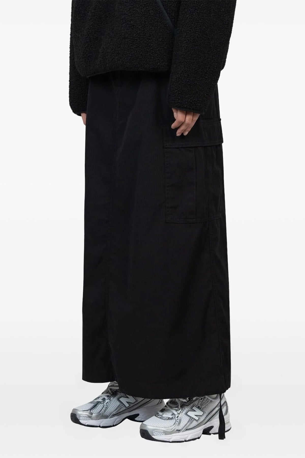 CARHARTT WIP XS midi skirt cargo in cotton poplin of medium weight