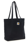 canvas graphic tote shopping bag in sturdy dearborn canvas