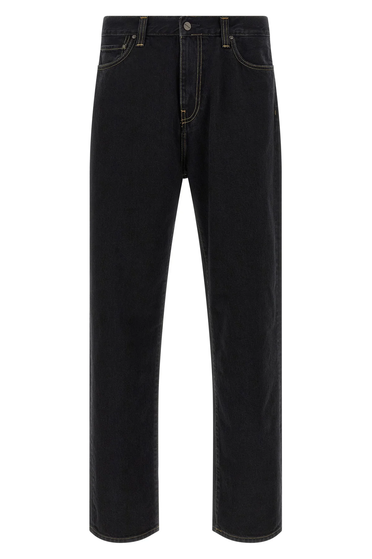 CARHARTT WIP 29 aaron jeans in durable smith stonewashed cotton denim