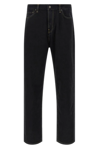 aaron jeans in durable smith stonewashed cotton denim