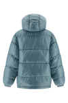 benson quilted and padded nylon down jacket
