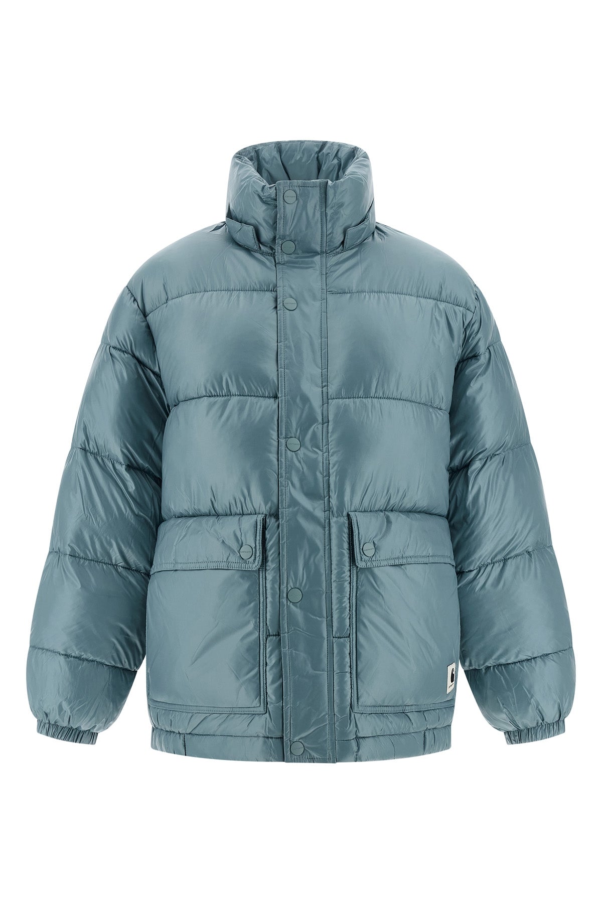 benson quilted and padded nylon down jacket