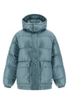benson quilted and padded nylon down jacket