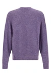 curtis sweater in mélange wool yarn blend