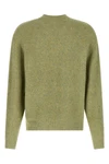 curtis sweater in mélange wool yarn blend