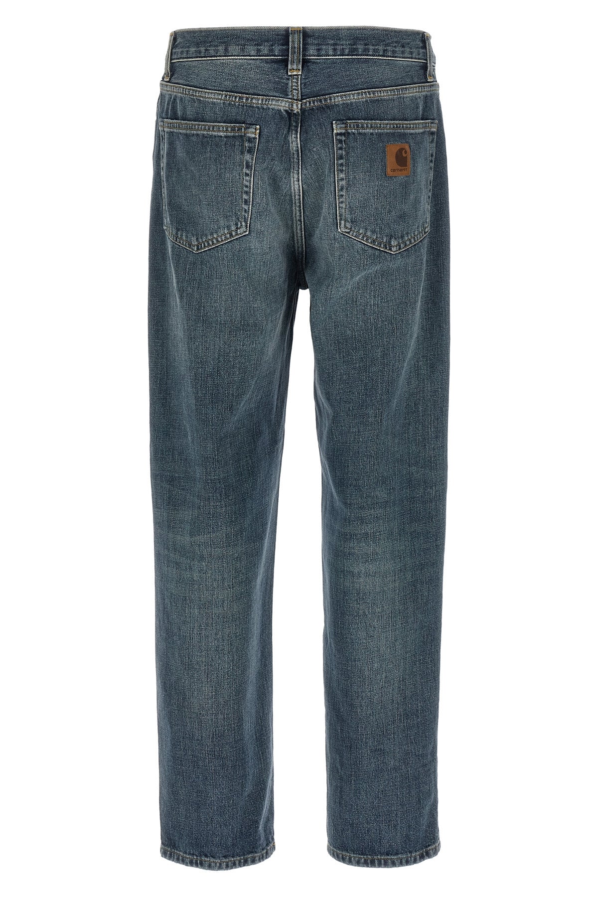 CARHARTT WIP 30 camano heavy stonewashed cotton denim jeans aaron