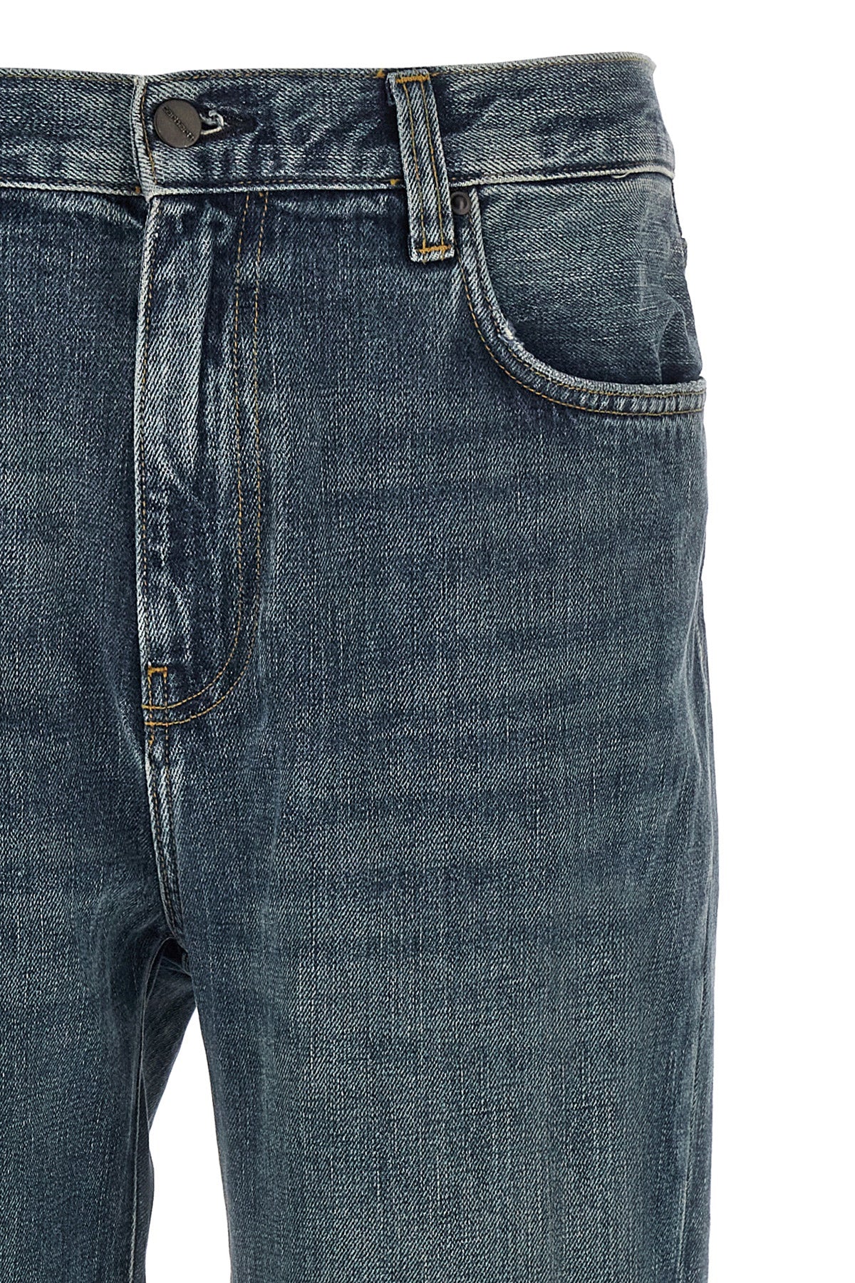 camano heavy stonewashed cotton denim jeans aaron