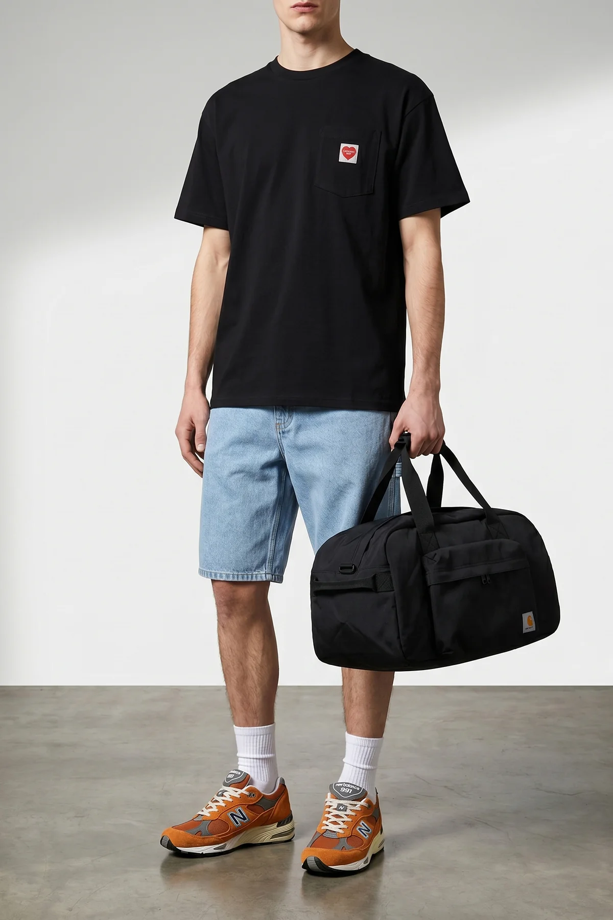 CARHARTT WIP OS carhartt duffle bag in heavy waterproof polyester canvas