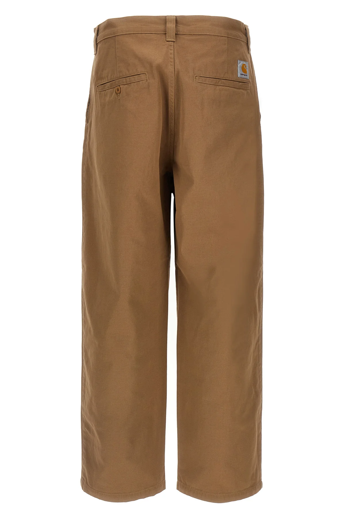 brady trousers in cotton twill of medium weight washed