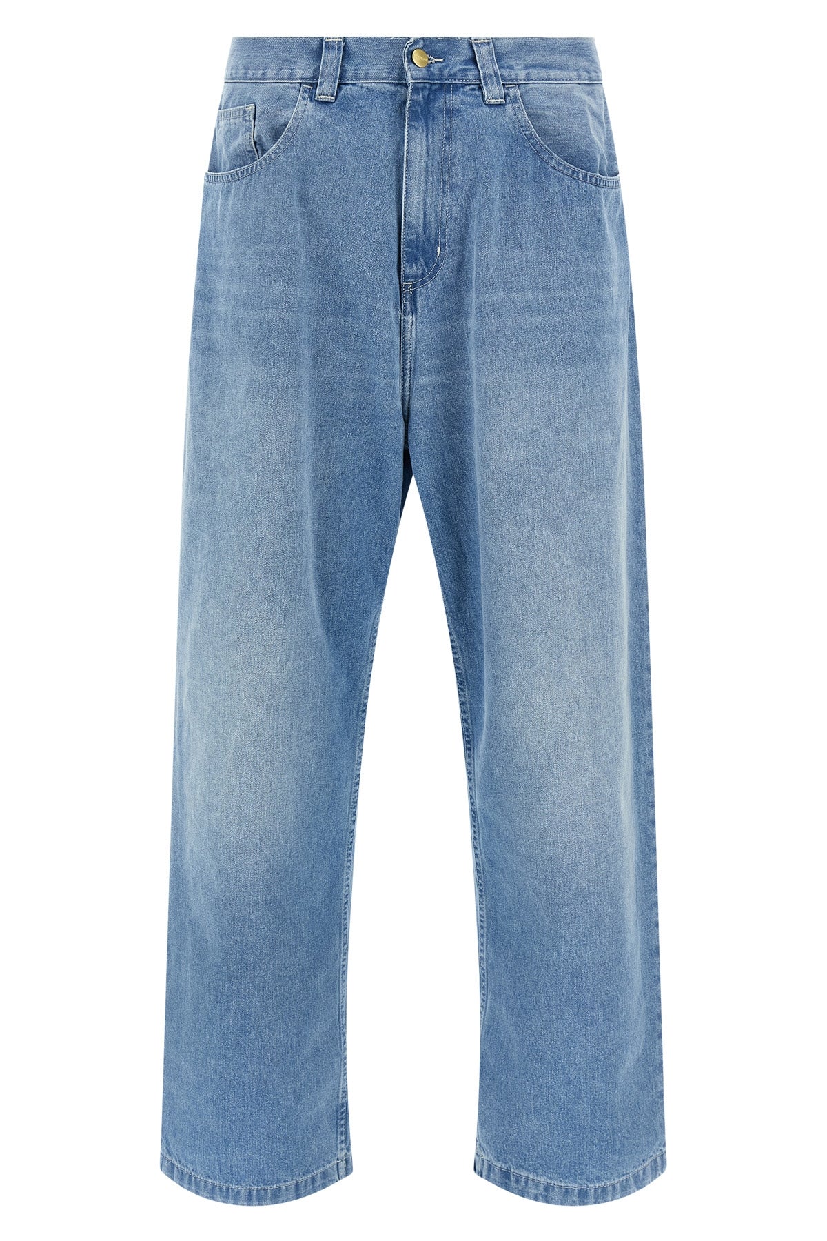CARHARTT WIP L brandon light true washed heavy cotton denim jeans