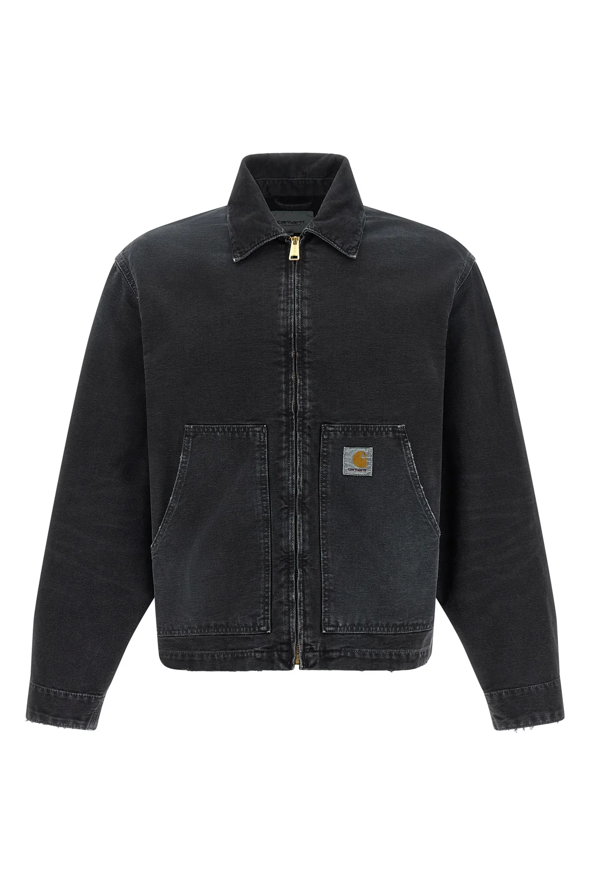CARHARTT WIP L arcan used-effect dearborn cotton canvas jacket