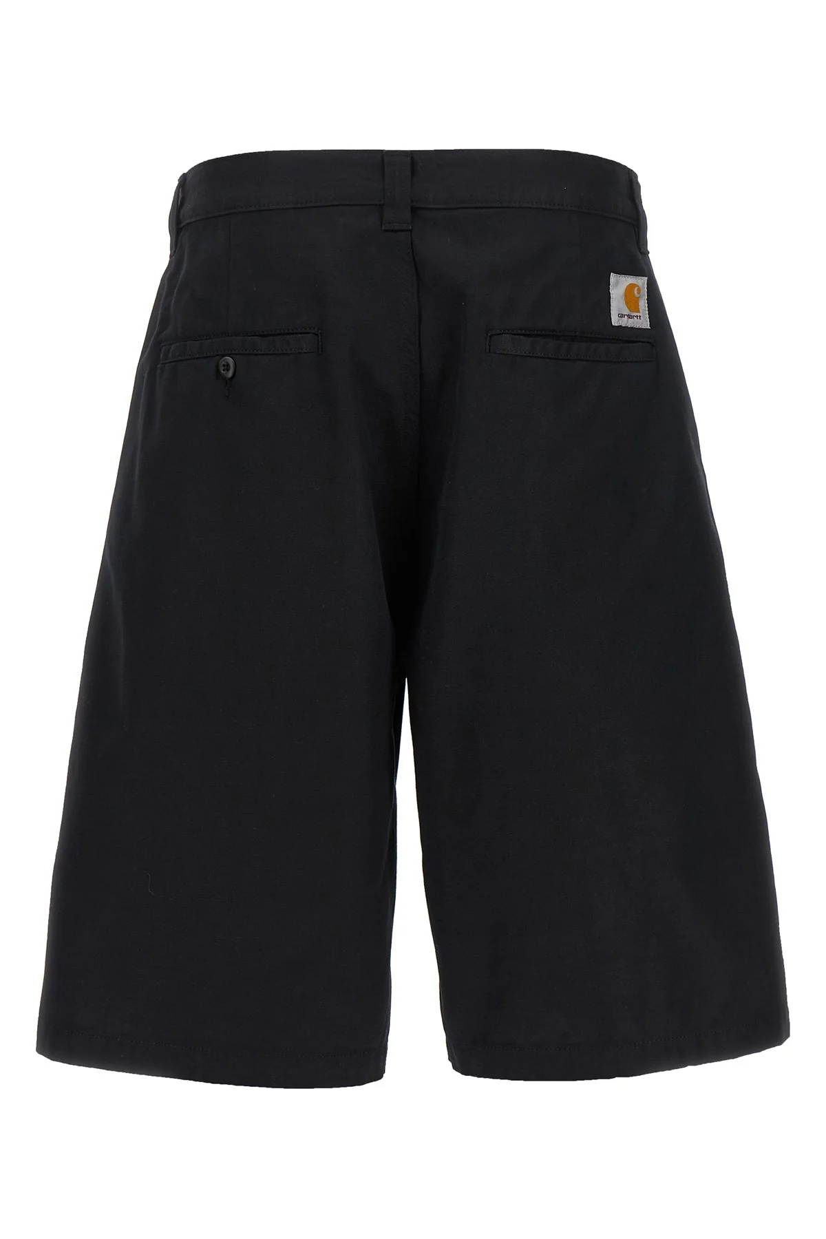 brader shorts in cotton twill of medium weight cooper