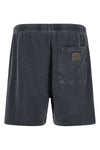 harper shorts in garment-dyed cotton jersey