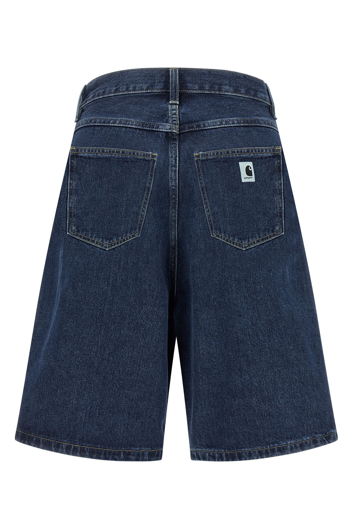 CARHARTT WIP M smith heavy stone-washed cotton denim brandon bermuda shorts
