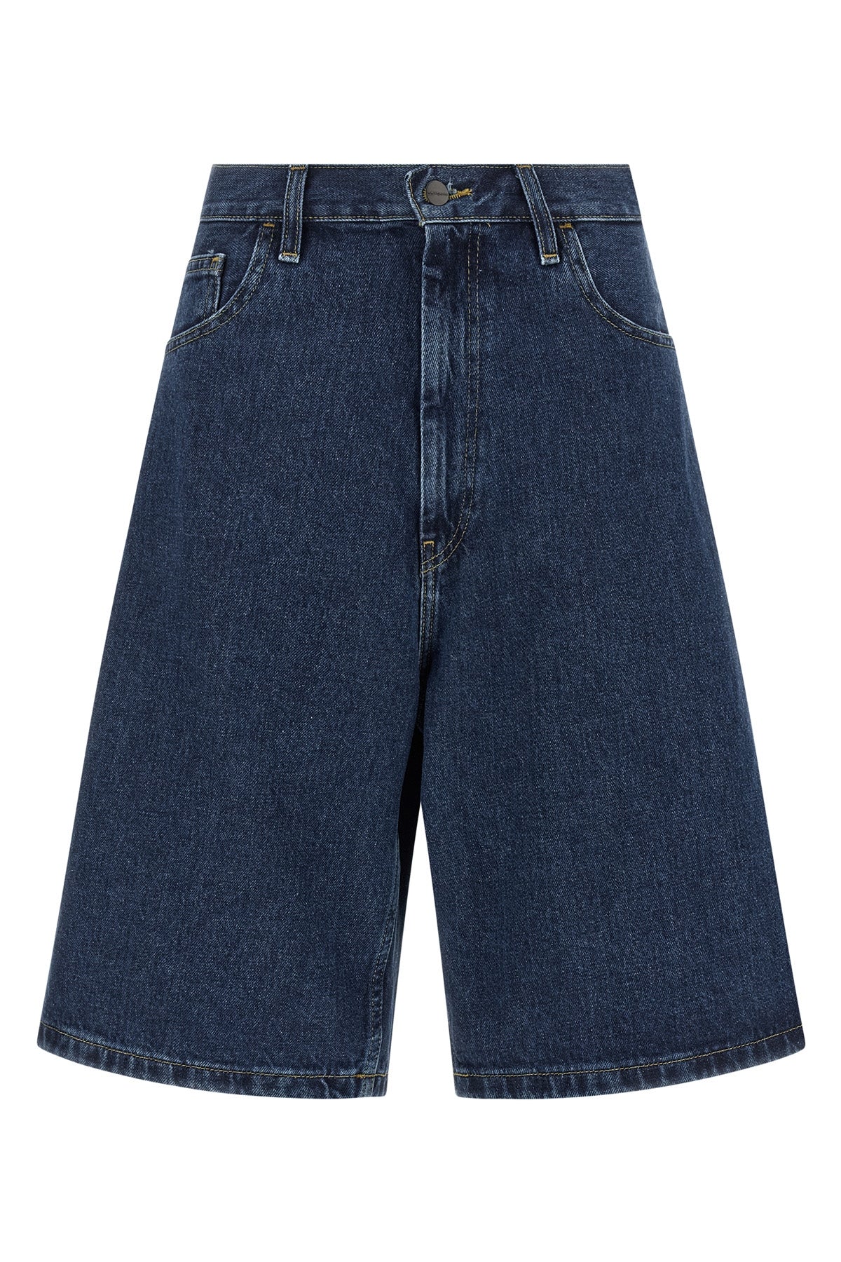CARHARTT WIP M smith heavy stone-washed cotton denim brandon bermuda shorts