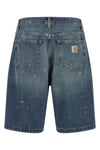 landon 5-pocket long smith heavy cotton denim shorts