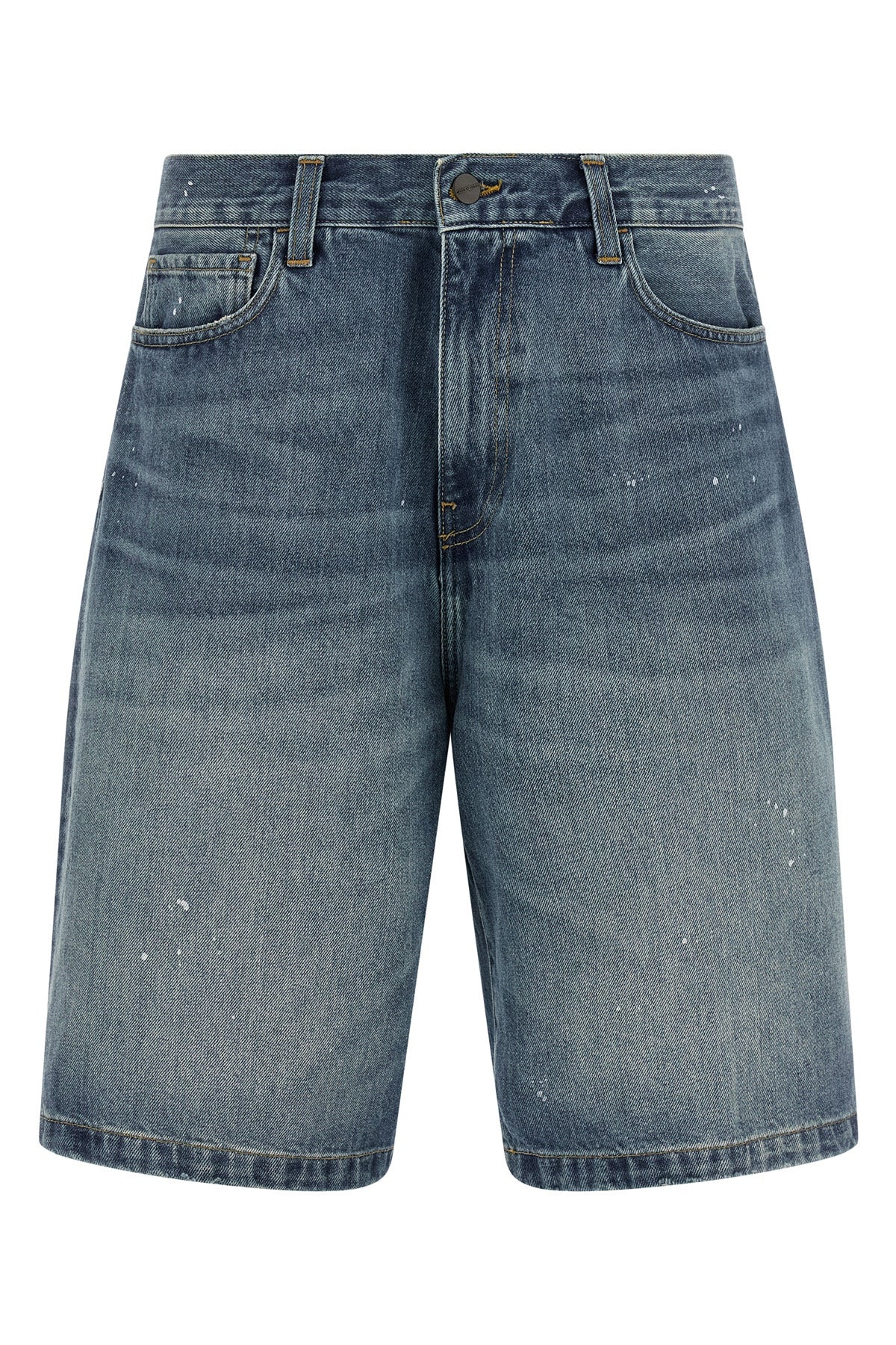 CARHARTT WIP 29 landon 5-pocket long smith heavy cotton denim shorts