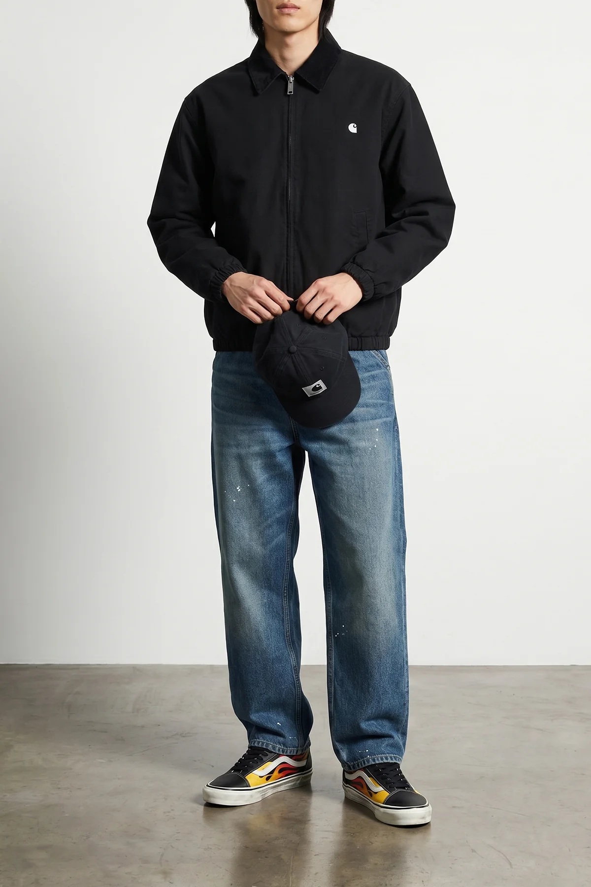 CARHARTT WIP OS canvas six-panel cap