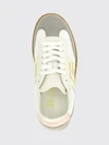 swan leather sneakers