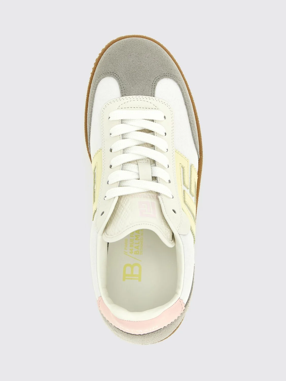 swan leather sneakers
