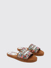 woman's heeled sandal