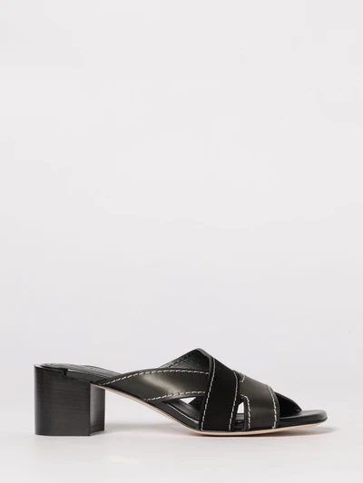 leather mules