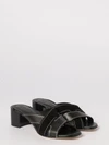 leather mules