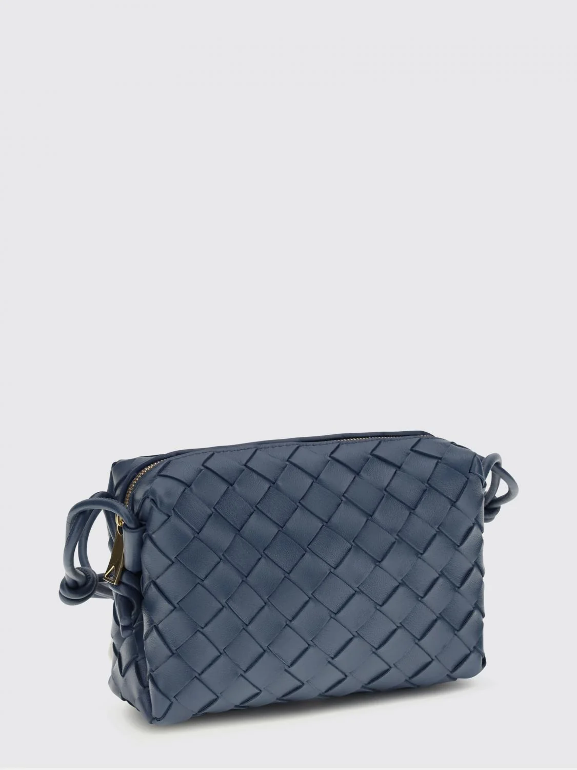 BOTTEGA VENETA OS loop intrecciato leather bag