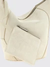 bc duo suede bucket bag with monile