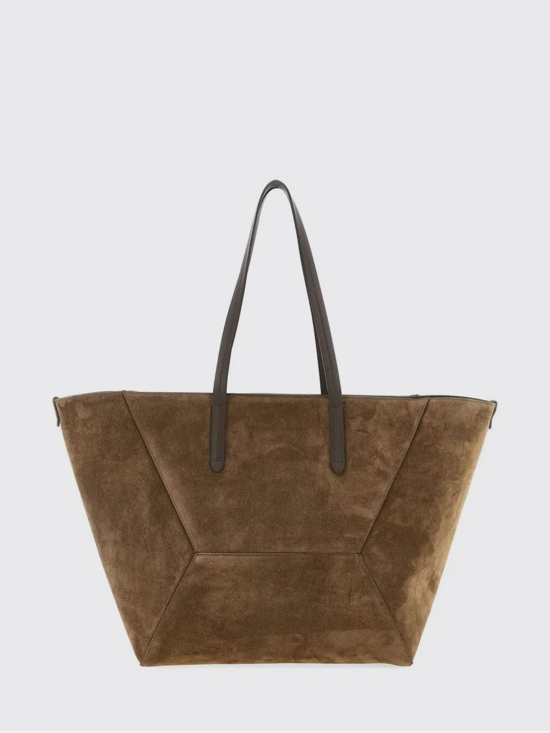 bc duo tote shoulder bag in suede