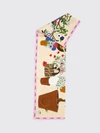 printed silk scarf