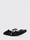 city arena leather ballet flats with bows