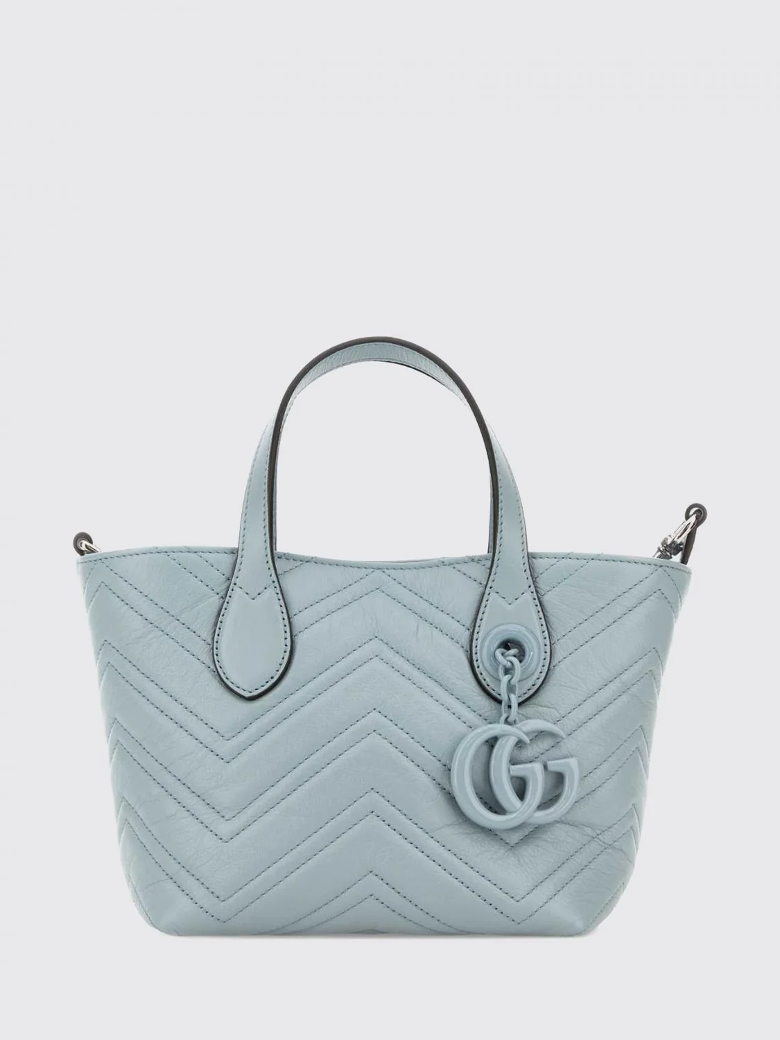 GUCCI OS gg marmont mini chevron quilted bag