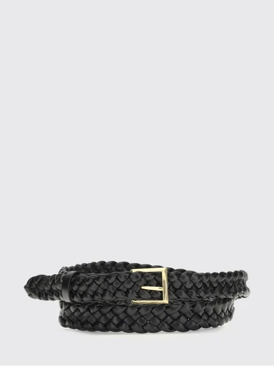 solo woven leather belt