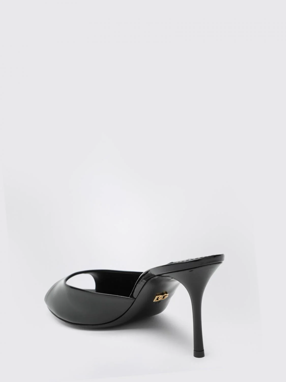 keira patent leather mules
