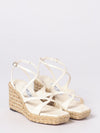 woman's heeled sandal